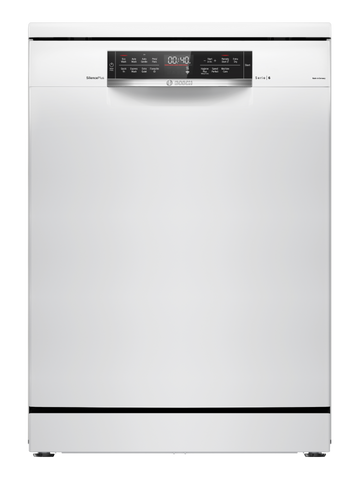 Bosch SMS6HCW01A Series 6 White 60cm Wide Freestanding Dishwasher