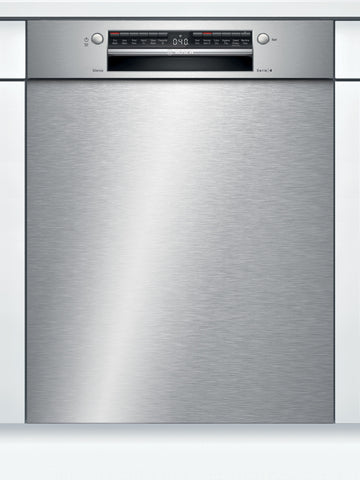 Bosch SMU4HTS01A Series 4 Stainless Steel 60cm Wide Built-Under Dishwasher