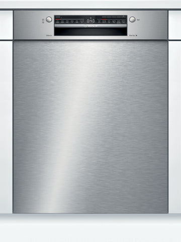 Bosch SMU4HVS01A Series 4 Stainless Steel 60cm Wide Built-Under Dishwasher