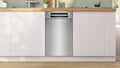 Bosch SPU6IMS01A Series 6 45cm Wide Built-under Stainless Steel Dishwasher
