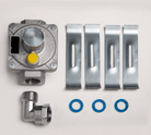 Artusi AFGG54W 54cm Freestanding Gas Cooker - gas regulator and fittings supplied