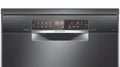 Bosch SMS6HCB01A Series 6 60cm Wide Black Stainless Steel Freestanding Dishwasher