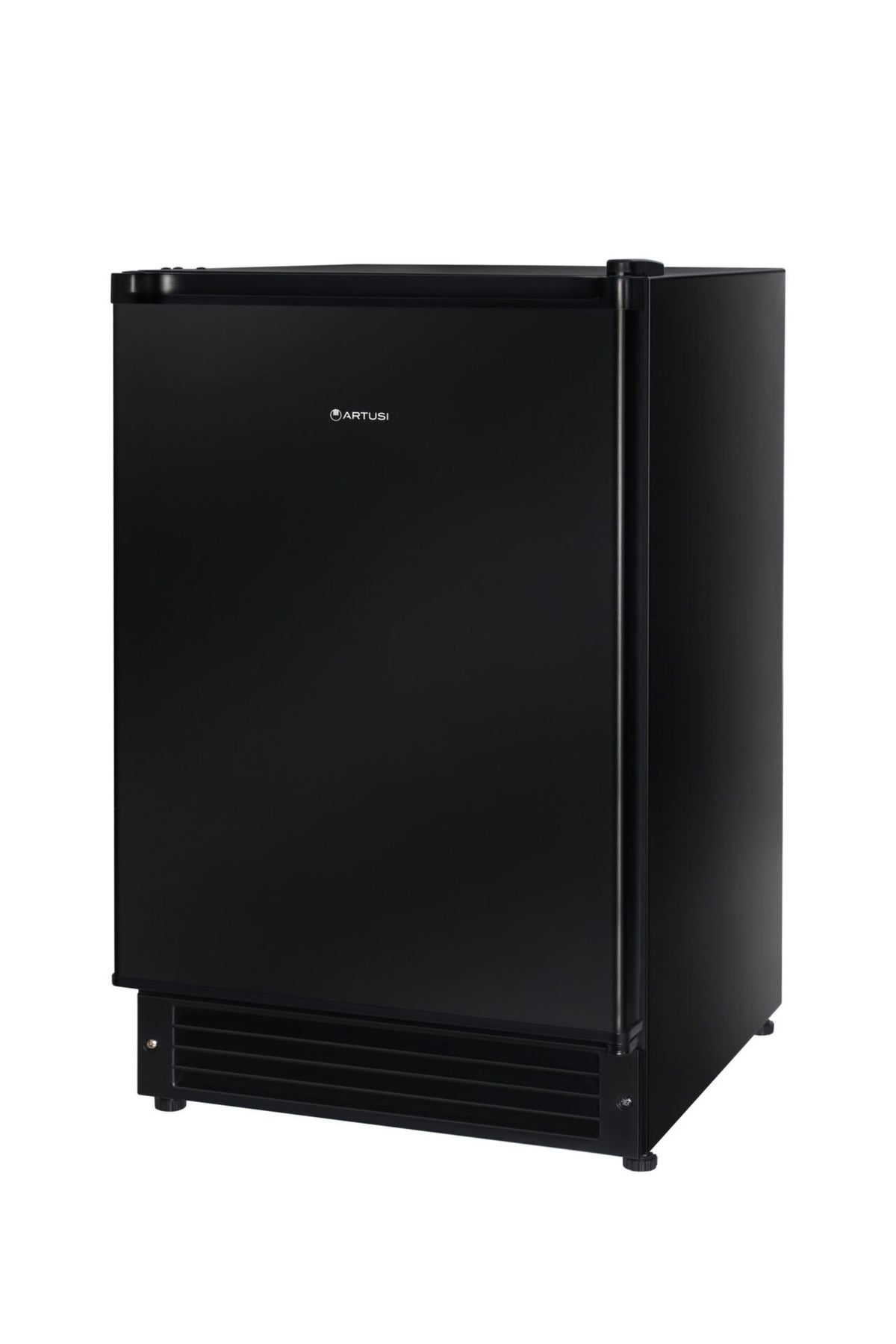Artusi AIM4009B ice maker, angled front view