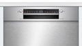Bosch SMU4HVS01A Series 4 Stainless Steel 60cm Wide Built-Under Dishwasher