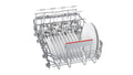 Bosch SPU6IMS01A Series 6 45cm Wide Built-under Stainless Steel Dishwasher