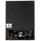 Artusi ABC142BV beverage cooler rear view showing compressor and label