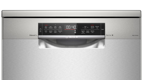 Bosch SMS8EDI01A Series 6 Stainless Steel 60cm Wide Freestanding Dishwasher