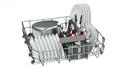 Bosch SMU4HTS01A Series 4 Stainless Steel 60cm Wide Built-Under Dishwasher