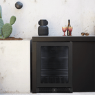 Artusi ABC142BV beverage cooler lifestyle - set into benchtop joinery