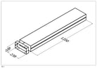 Qasair DL-1 (101) Single Motor Duct Length 1200mm
