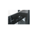 Artusi ABC1B bar fridge close-up of the control panel and glass door