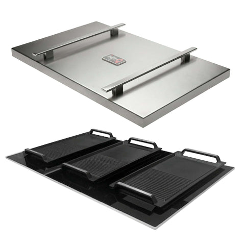 Kleenmaid iNDUQ9032 90cm Wide Built in Electric Induction BBQ