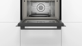Bosch CMA583MB0B Series 4 Black Glass 60cm Wide Built-In Combination Microwave Oven