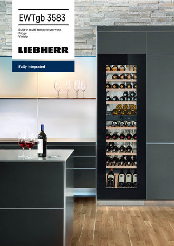 Liebherr EWTgb 3583 Built-in Dual Zone Wine Cellar