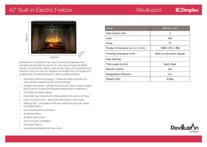 Dimplex RBF42C-AU Revillusion 42" Electric Firebox