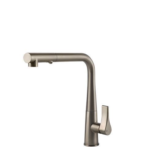 Gessi 17177 Proton Right Angle Pull Out Spray Mixer