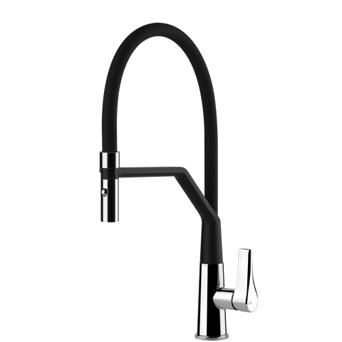 Gessi 17191 Proton Goose Neck Semi-Professional Spray Mixer