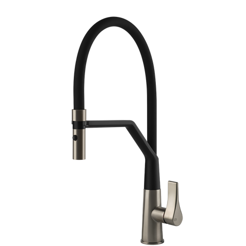 Gessi 17191 Proton Goose Neck Semi-Professional Spray Mixer