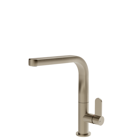 Gessi 17315 Helium Right Angle Square Swivel Mixer
