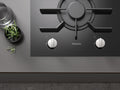 Miele CS 7102-1 FL SmartLine Element with Two Gas Burners