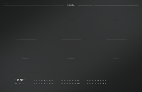 Miele KM 7576-2 FL Matte Finish Induction Cooktop