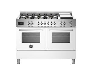 Bertazzoni PRO126G2E 120cm Electric Double Oven with 6 Burners + Griddle