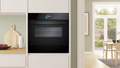 Bosch BIC9101B1 Series 8 Black Glass 60cm Wide Built-In Warming Drawer