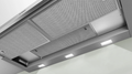 Bosch DFS097A51A Series 4 Metallic Silver 90cm Wide Slideout Rangehood