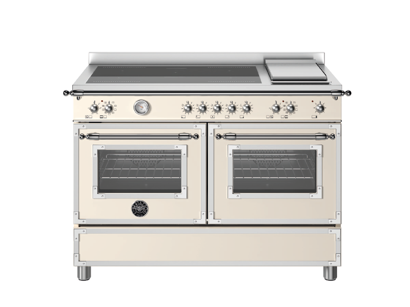 Bertazzoni HER125I2E Heritage Series 120cm Induction Top Freestanding Cooker