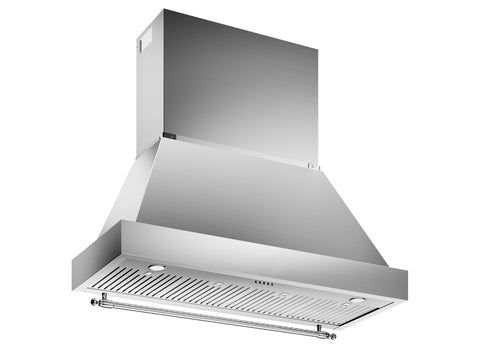Bertazzoni K120HERTX/KC48HERT Heritage Series 120cm Wide Wall Mounted Rangehood