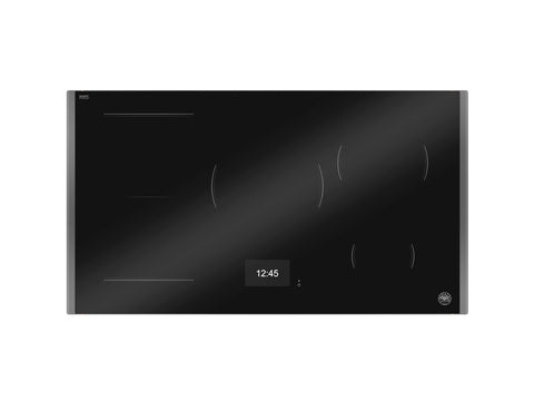 Bertazzoni P905I1M37 Modern Series 90cm Wide Induction Cooktop with Metal Frame and TFT Display