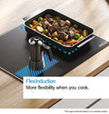 Bosch PIX631HC1H Series 6 Black Glass 60cm Wide Flex Induction Cooktop