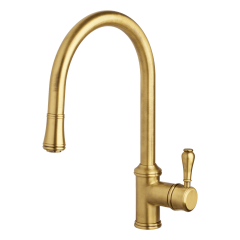 Armando Vicario 400674 Provincial Single Lever Lead Free Kitchen Mixer with Pull Out