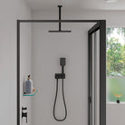 Fienza Round Shower Dropper 300mm - Matte Black view 3