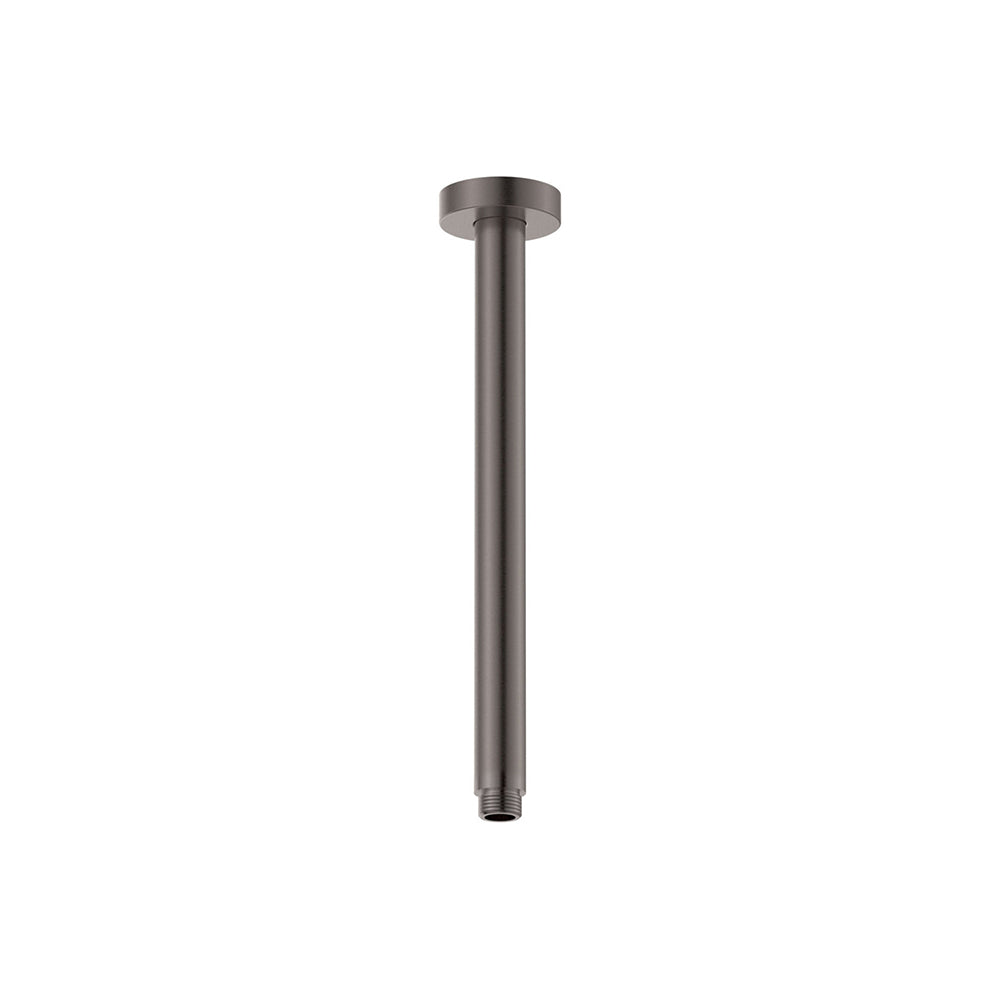 Fienza Round Shower Dropper 300mm - Gun Metal