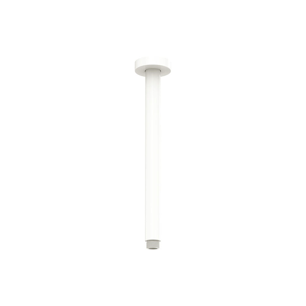 Fienza Round Shower Dropper 300mm - Matte White