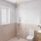 Fienza Round Shower Dropper 300mm - Urban Brass view 2