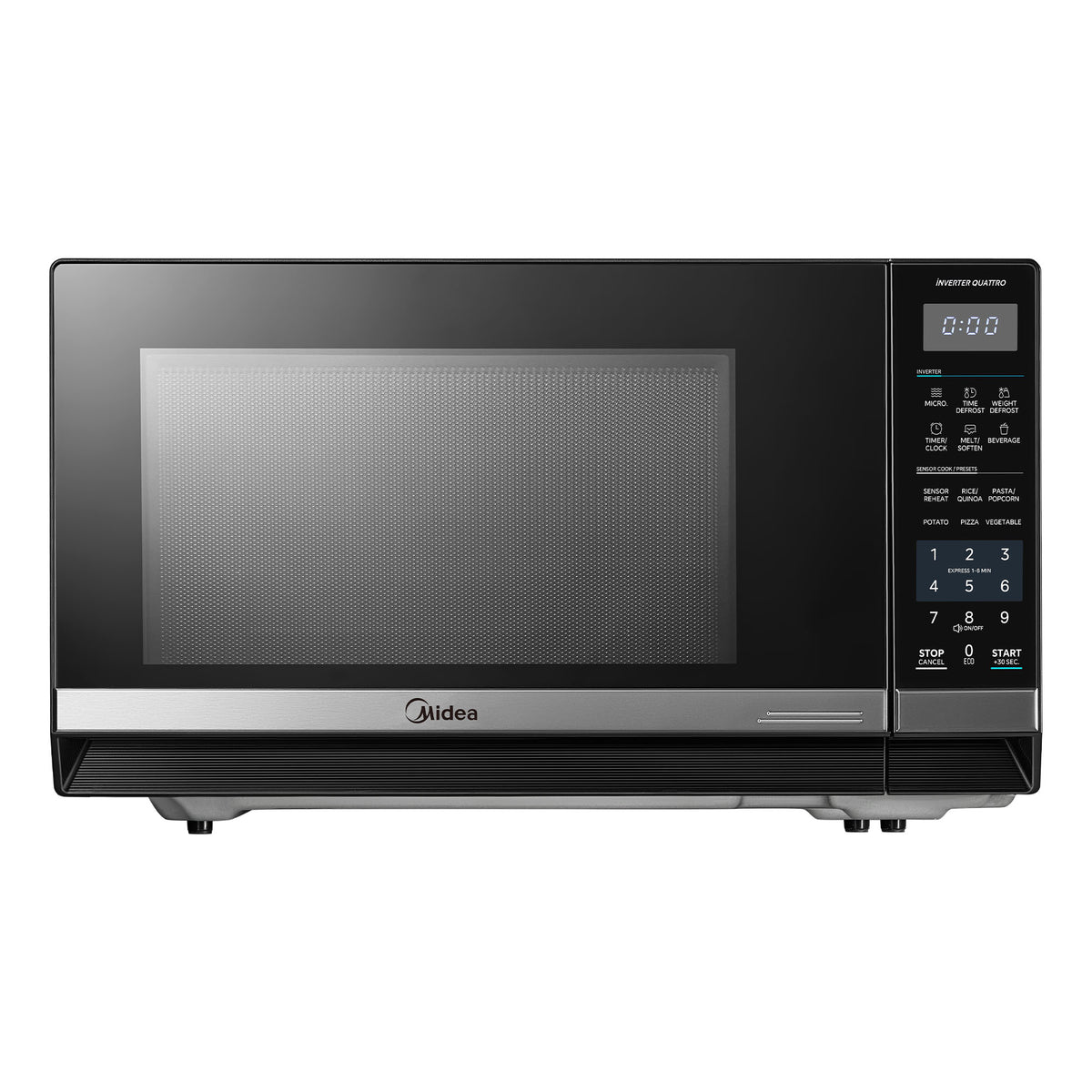 Midea MMW12VT45B 45L 1200W Smart Inverter Black Microwave