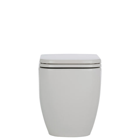 Rak Ceramics 510048W Metropolitan Wall-Faced Toilet Suite