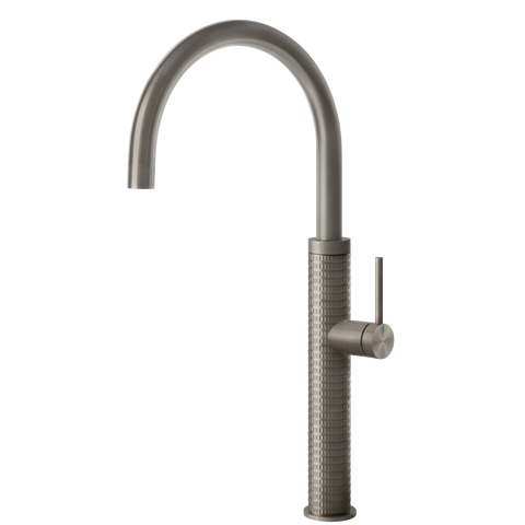 Gessi 60018 316 Meccanica Goose Neck Swivel Mixer