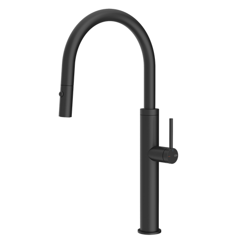 Gessi 60022 316 Smooth Goose Neck Pull Out Spray Mixer