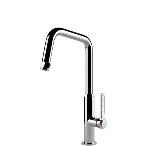 Gessi 60051 Officine Square Goose Neck Swivel Mixer