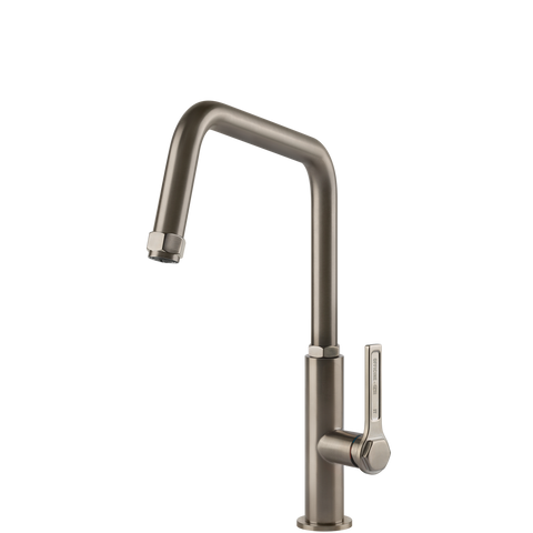 Gessi 60051 Officine Square Goose Neck Swivel Mixer