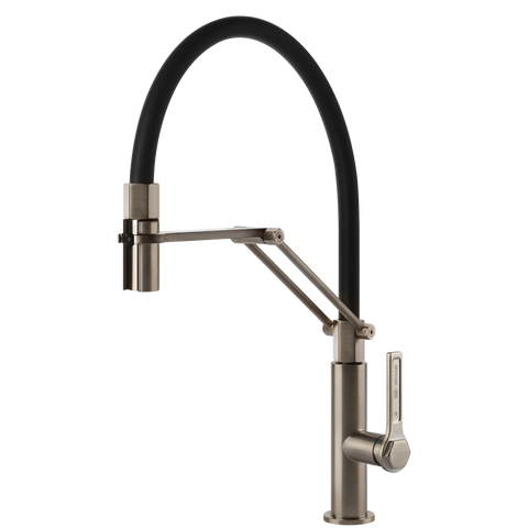 Gessi 60055 Officine Goose Neck Semi-Professional Spray Mixer
