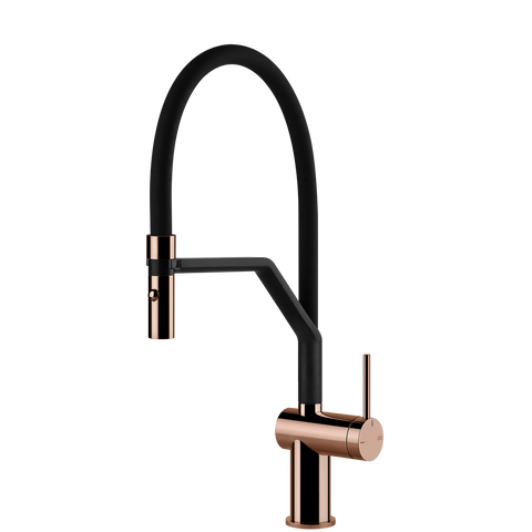 Gessi 60429 Inedito Goose Neck Semi-Professional Spray Mixer