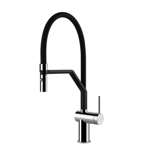 Gessi 60429 Inedito Goose Neck Semi-Professional Spray Mixer