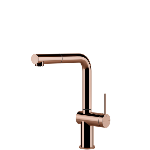 Gessi 60433 Inedito Right Angle Pull Out Mixer