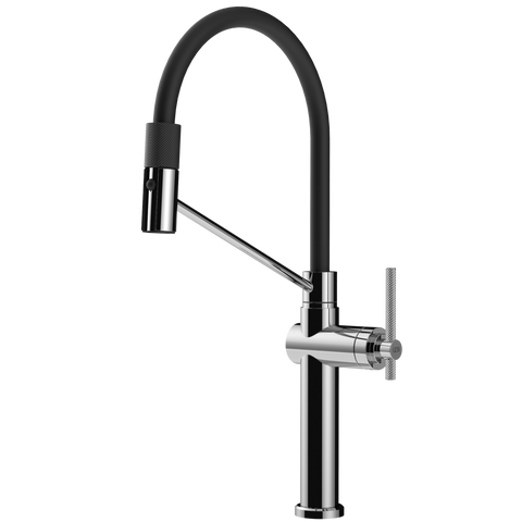 Gessi 60664 Habito Goose Neck Semi-Professional Spray Mixer