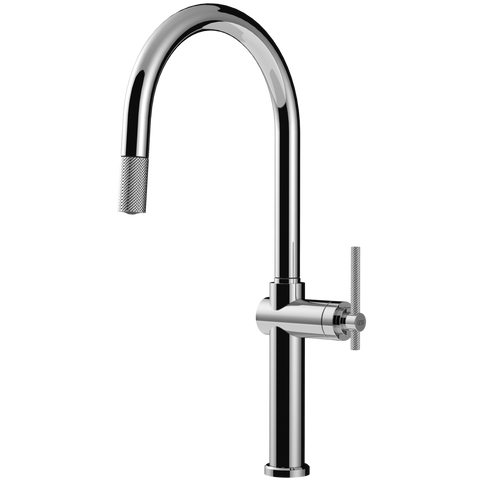 Gessi 60672 Habito Goose Neck Pull Out Mixer