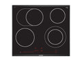 Bosch PKN675DB1A Series 8 Black Glass 60cm Wide Electric Cooktop